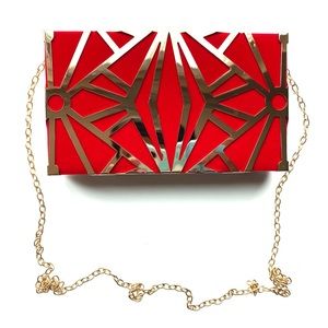Had-body Clutch Purse (Ruby)